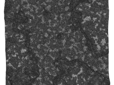 73-RockPanel rock texture 3D model