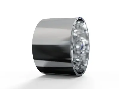 REAR forgiato Montagna DURO DUALLY WHEEL 3D print model