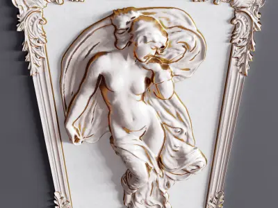 woman plaster 5 2015 3D model