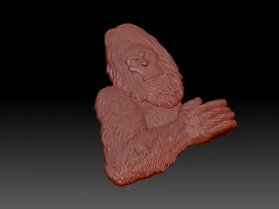 Bigfoot 3D print model