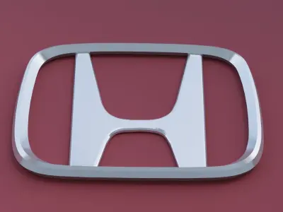 3D Honda Logo 3D model