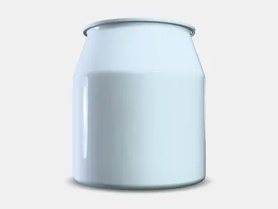 IKEA 365 Jar Low-poly 3D model