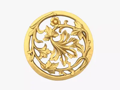 Classic decor ornament 260 3D model