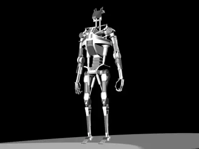 sci-fi Robot Low-poly 3D model purchase