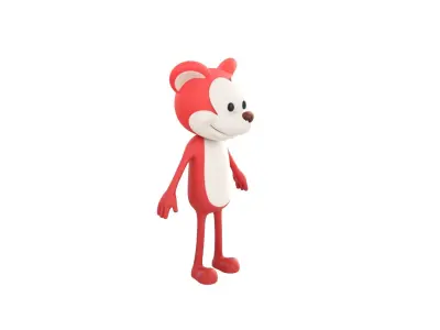 Mascot020 Johny 3D model