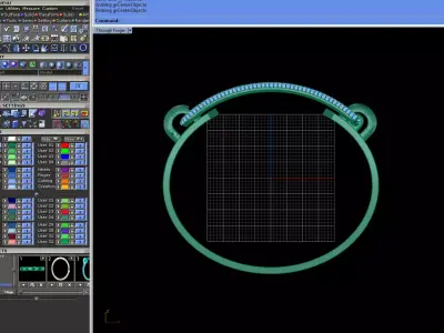 Luxury WALTERS FAITH Gemstone Bracelet 3D print model