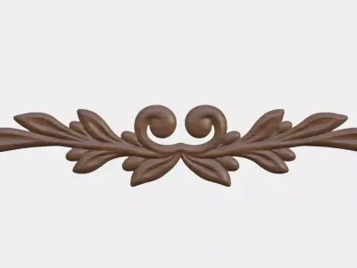 Frame Decor For Wood Carving 3D print model purchase