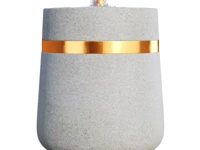 M-Series Parabola Fountain 3D model