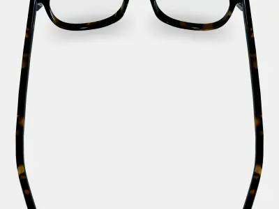 Durand Eyeglasses in Whiskey Tortoise 3D model