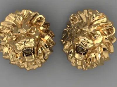 Lion face 3D print model purchase