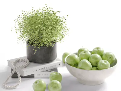 Decorative Set 08 3D model