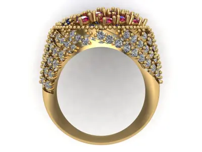 Special Ring A34 3D print model