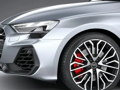 Audi S3 Sportback 2025 3D model