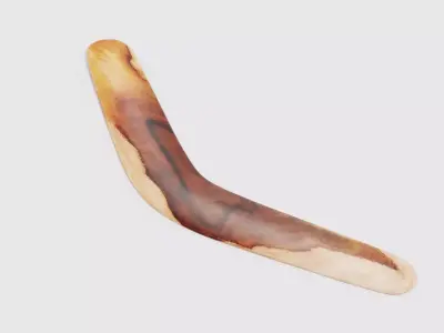 -Boomerang V1- Low-poly 3D model