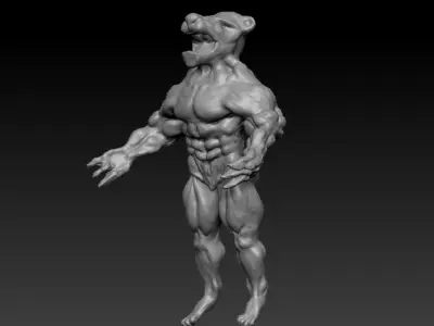 Game-Friendly 3D Character  Low-poly 3D model