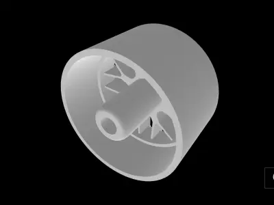 Mercedes Benz  CLAQ  GT1 oem scalable and printable rims 3D print model