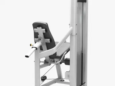 Life Fitness Optima Series Leg Exte 3D model