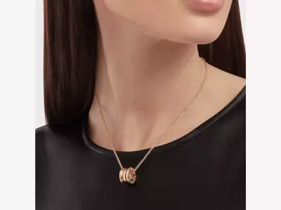 BULGARI - B ZERO 1 - NECKLACE 3D print model