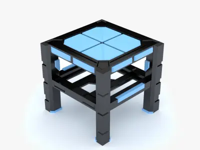 Sci Fi Objects 3D Model Collection