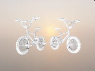 Mini BMX Bicycle Moto Xross Model  3D model