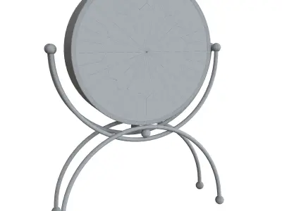 table clock 14 Free 3D model