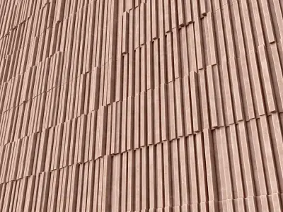 Panel rail thin n3 3D model