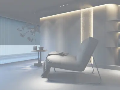 Interior design 3D model