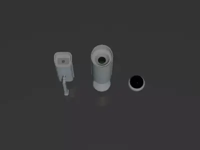 GAME READY SURVEILLANCE CAMERA ASSET Free low-poly 3D model