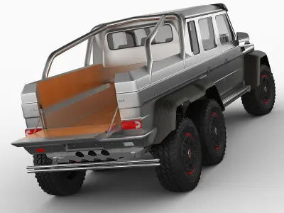 Mercedes G63 AMG 6x6 3D model