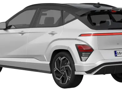 Hyundai Kona N Line 2024 3D model