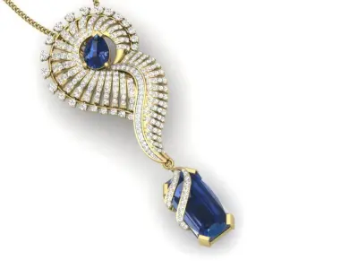 pendant for women 3D print model