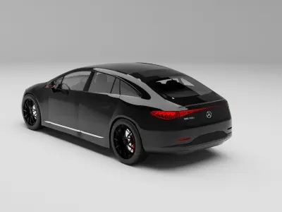 Mercedes Benz EQS 2021 3D model