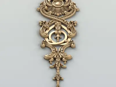 Decor vertical 019 3D model