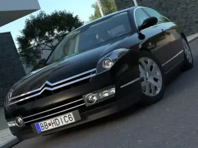 Citroen C6 2007 3D model