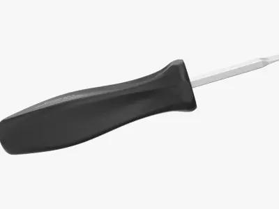 Small Dzus Fastener Screwdriver S6189 Low-poly 3D model