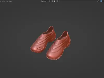 sport shoes 3D print model