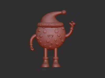 christmas cookies 3d model  3D print model