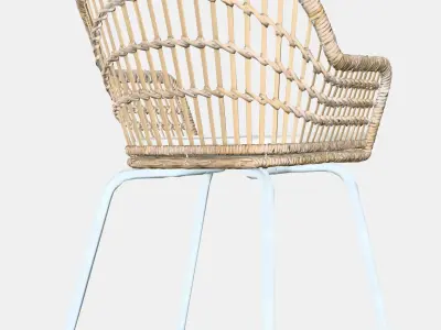 NILSOVE - NORNA Chair with chair pad Low-poly 3D model