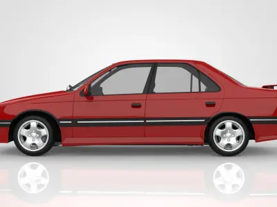 Peugeot 405 Mi16 3D model