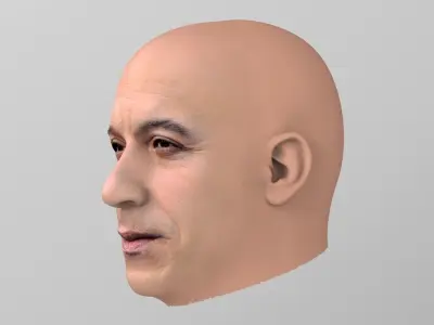 Vin Diesel 3D model