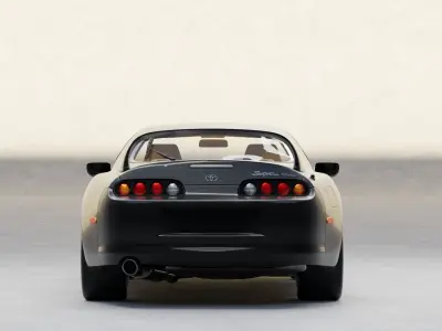 Toyota Supra 3D model