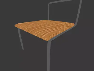 Futuristic Chair Free 3D model