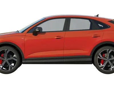 AUDI Q3 SPORTBACK 2020 3D model