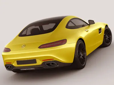 Mercedes GT AMG 3D model
