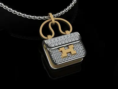 Hermes Pendant 01 3D print model