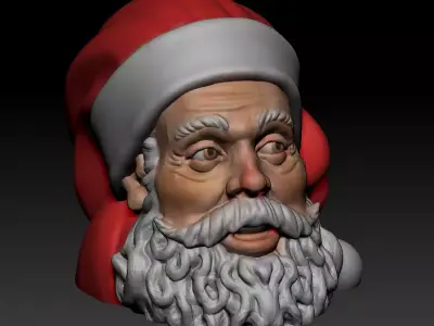 SANTA CLAUS 3D print model 6