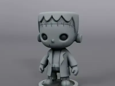 Baby Frankenstein 3D model
