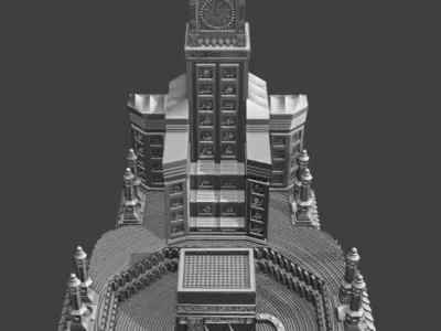 Masjid al-Haram 3D print model
