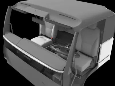 ISUZU DECA-GXZ360 INTERIOR 3D model