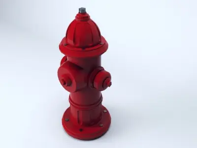 Fire hydrant Free 3D model Free low-poly 3D model